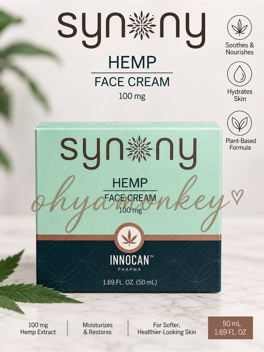 Synony Hemp Face Cream